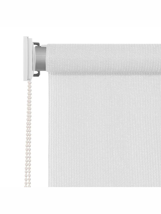 vidaXL Terrace Sideway Sunshade Roller Λευκό 0.6x1.4cm