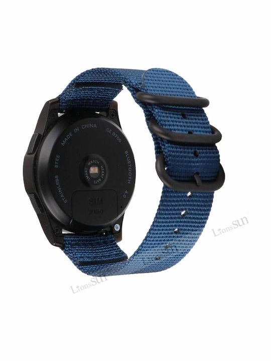 KOSTELO Υφασμάτινο Λουράκι Μπλε 18mm