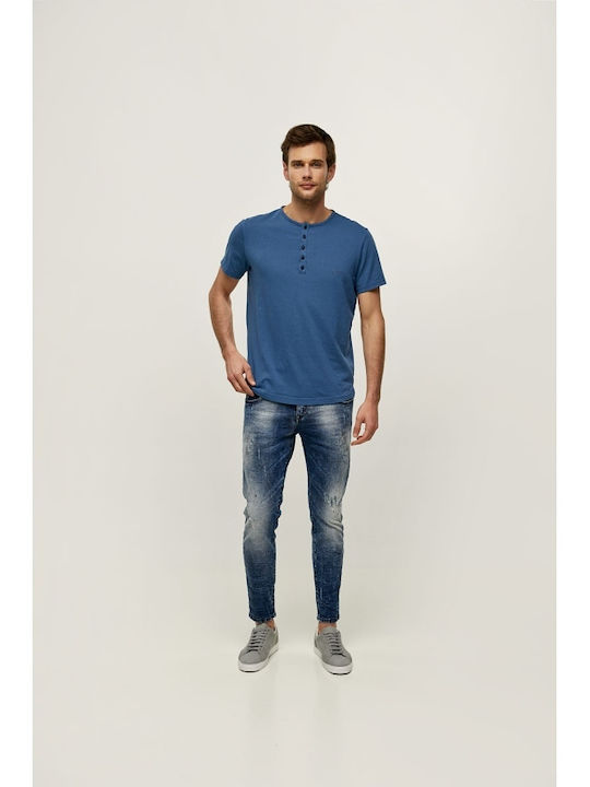 Diederic-Obs Ανδρικό Παντελόνι Τζιν Medium Blue Wash