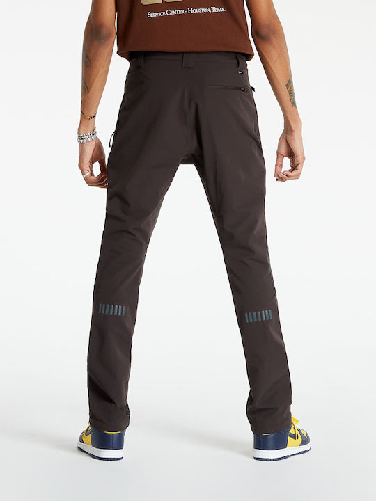 Nike x CACT.US Ανδρικό Παντελόνι Ελαστικό σε Κανονική Εφαρμογή Καφέ