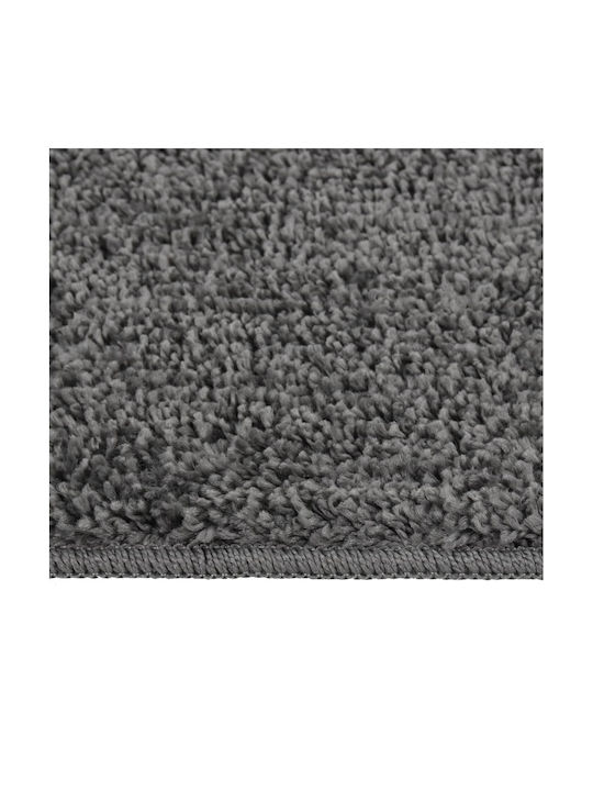 vidaXL Rug Rectangular Shaggy Dark Grey