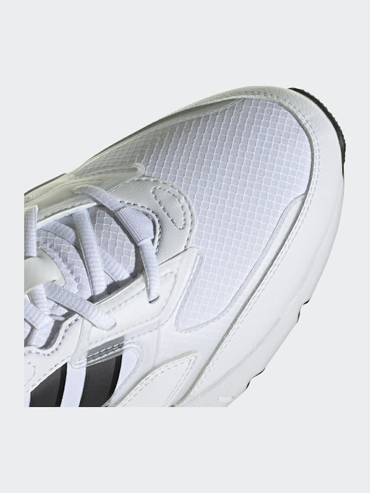 ZX 2K Boost 2.0 Adidași Pentru Bărbați Alb Cenușiu / Negru
