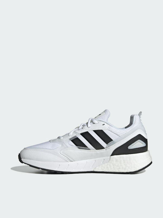 ZX 2K Boost 2.0 Adidași Pentru Bărbați Alb Cenușiu / Negru