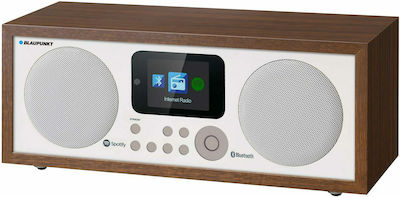 Blaupunkt IR10BT Tabletop Radio Electric DAB with Bluetooth and USB Brown