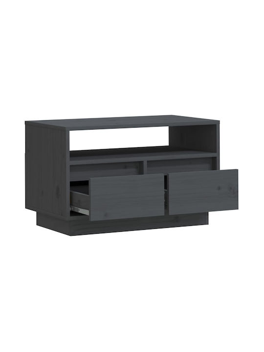 TV-Möbel Hölzernes Gray L60xB35xH37cm