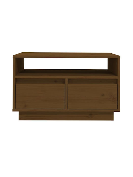 TV-Ständer Braune Melaminholz M60xT35xH37cm