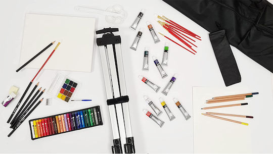 Daler Rowney Complete Art Set Painting Set in Case 58x46cm 115pcs
