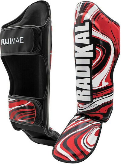 Fujimae Radical 3 Protectii pentru genunchi Adulți Roșii