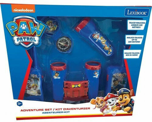 Lexibook Spy Toy Adventurer Set Walkie Talkies Paw Patrol for 3+ Years Old