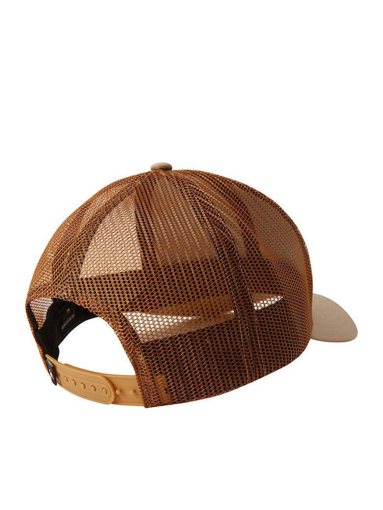 Quiksilver Kids' Hat Jockey Fabric Jetty Scrubber Beige