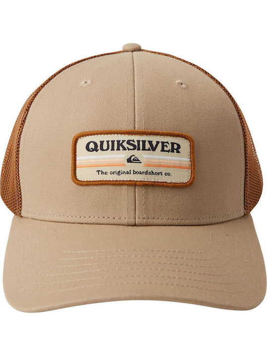Quiksilver Παιδικό Καπέλο Jockey Jetty Scrubber Μπεζ