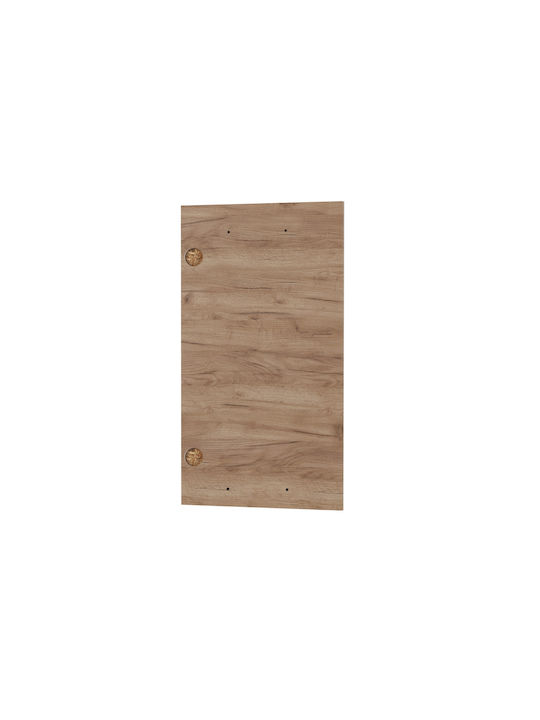 Alphab2b Charlotte Rectangular Kitchen Cabinet Door made of Particleboard Gold / Oak 40x71.4cm SO-CD40-3 1pcs