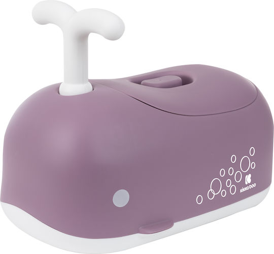 Kikka Boo Potty Car Whale with Lid Purple