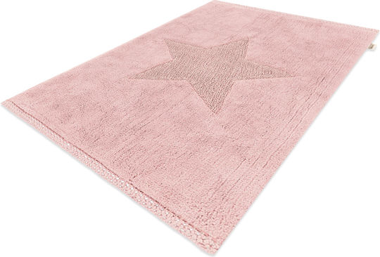 Guy Laroche Link Παιδικό Χαλί Αστέρια Βαμβακερό Pinky 130x180cm