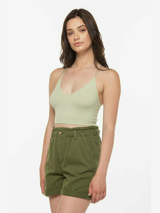 Tom Tailor Damen Bermuda Khaki