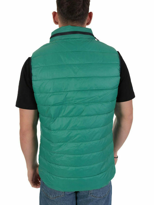 Dors Men's Sleeveless Puffer Jacket Green