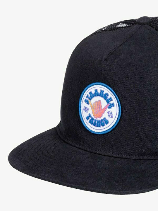 Men's Snapback Trucker Cap Black