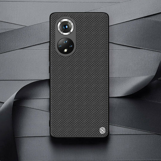 Nillkin Textured Umschlag Rückseite Kunststoff Schwarz (Honor 50 Pro (Honor))