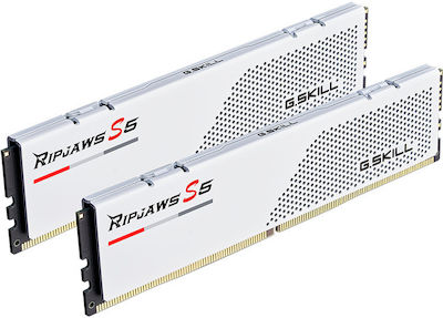 G.Skill Ripjaws S5 64GB DDR5 RAM με 2 Modules (2x32GB) και Ταχύτητα 5600 για Desktop