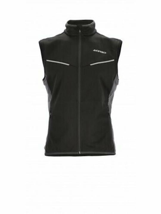Acerbis Track Мъжко Мотоциклетно яке Softshell Черен