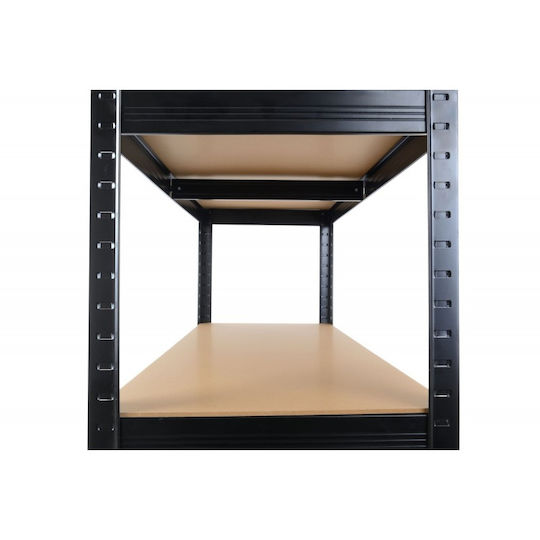 Topeshop Raft Dexion Galvanizat 90x30x180 cm Cu 5 Rafturi Rezistență Totală 875 kg