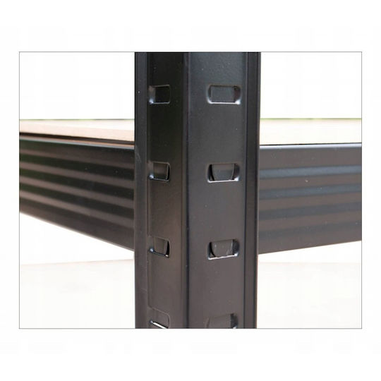 Topeshop Raft Dexion Galvanizat 90x30x180 cm Cu 5 Rafturi Rezistență Totală 875 kg