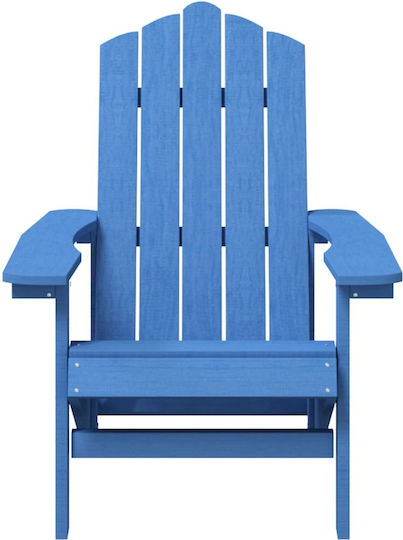 Outdoor Armchair Plastic Adirondack Thalassie 83x73x92cm
