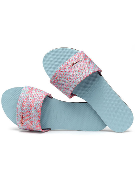 You Malta Women's Slides Blue Water