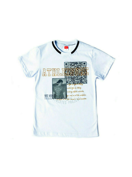 Joyce Παιδικό T-shirt Λευκό