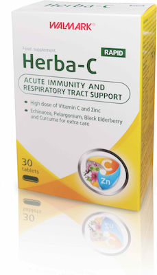 VivaPharm Herba-C Rapid Supplement for Immune Support 30 tabs