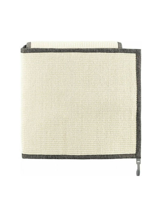 Navaris Stâlp pentru zgâriat pisici Covoraș Gri Montat pe perete / pardoseală 70x10cm