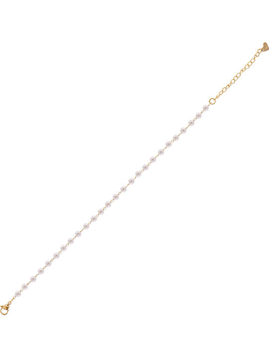 Ro-Ro Accessories Gold Plated Foot Chain Made of Stainless Steel