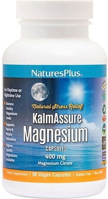 Nature's Plus KalmAssure Magnesium 400mg 90 veg. Kappen