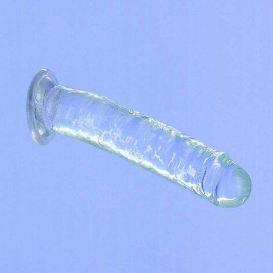 BMS Factory Addiction Crystal Clean & Clear Toy Collection PowerBullet Bonus Mini Ρεαλιστικός Δονητής 18cm Διάφανος