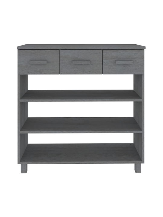 Конзолна маса Dark Grey Д90xШ35xВ90cm