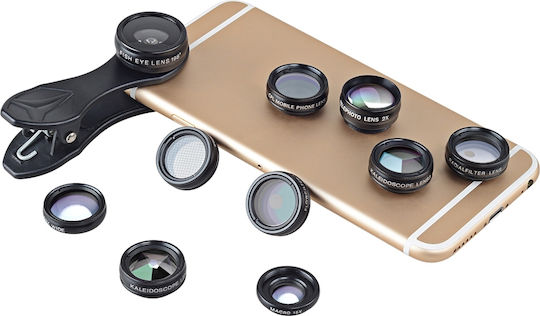 Phone Camera Lens Set Fisheye / Telephoto 10pcs