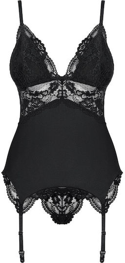 Obsessive Секси Комплект Бельо Black 105485