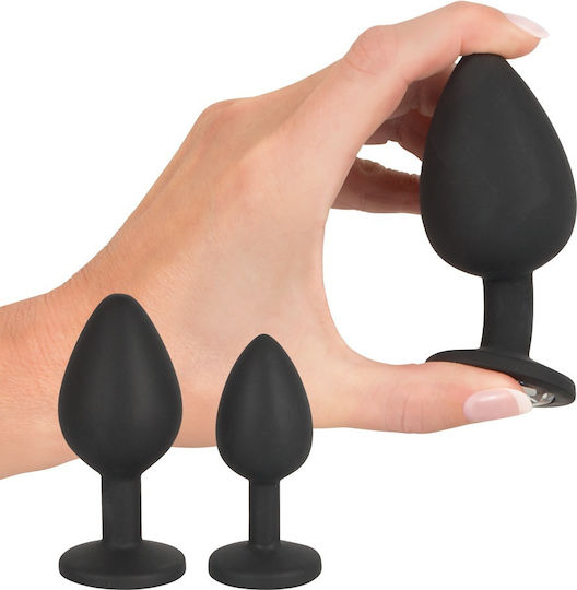 You2Toys Πρωκτικές Σφήνες Σετ Μαύρες 4τμχ