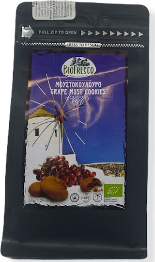 Biofresco Organic Cookies Mustokouloura Classic Flavor 150gr