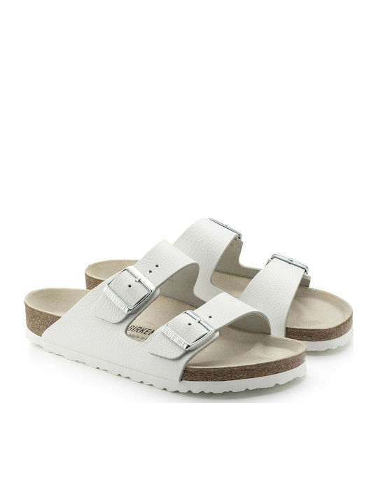 Arizona Birko-Flor Women's Anatomic Sandals White Regular Fit