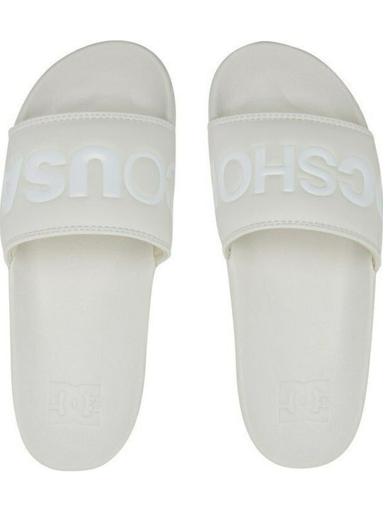 Women's Slides White