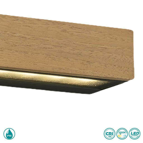 Faro Barcelona Lako Wall-Mounted Outdoor Ceiling Light LED IP65 8W 22x4.8εκ.