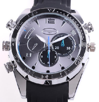 Κρυφή Κάμερα με Ενσωματωμένη Μνήμη 8GB Spy Cam Night Vision Watch