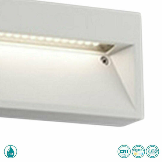 Faro Barcelona Path Επιτοίχια Εξωτερική Πλαφονιέρα LED IP44 9W 10.5x20.2εκ.