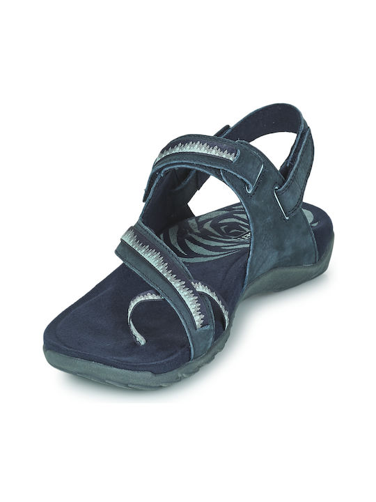 Terran 3 Cush Convert Women's Flat Sandals Anatomic Sporty in Navy Blue Color