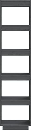 Βιβλιοθήκη Γκρι 40x35x167εκ.
