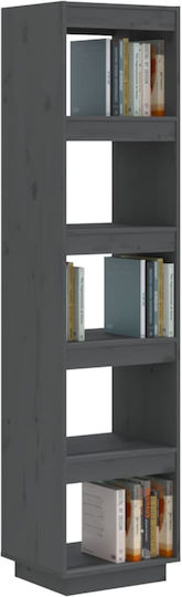 Βιβλιοθήκη Γκρι 40x35x167εκ.