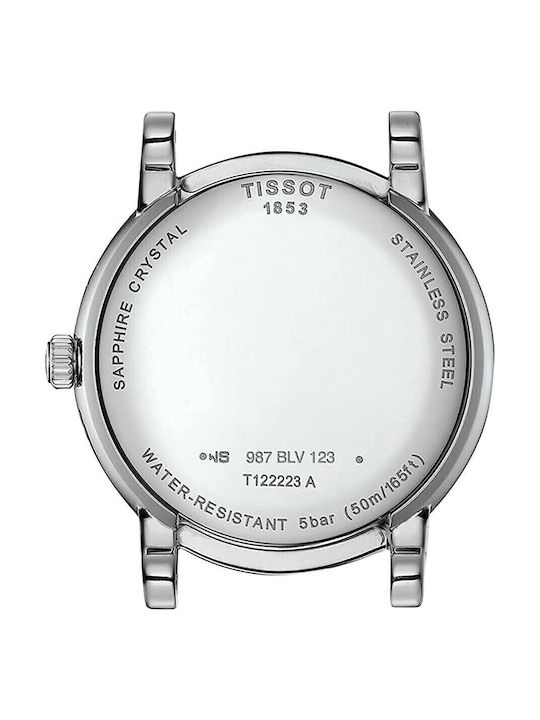 Tissot Women's Watch with Silver Metal Bracelet