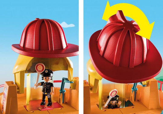 Playmobil Duck On Call Αρχηγείο για 3 ετών
