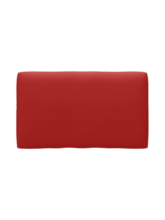Ecksofa Außenbereich aus Paletten mit Kissen 110x65x55cm